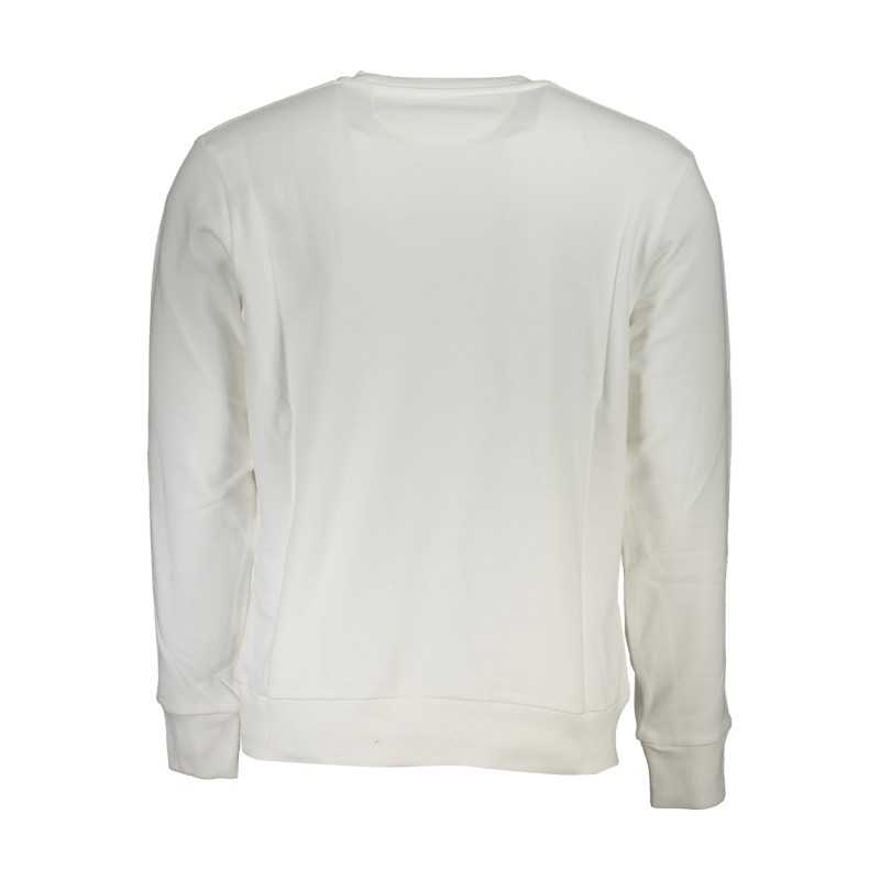 LA MARTINA MEN'S WHITE ZIPLESS SWEATSHIRT