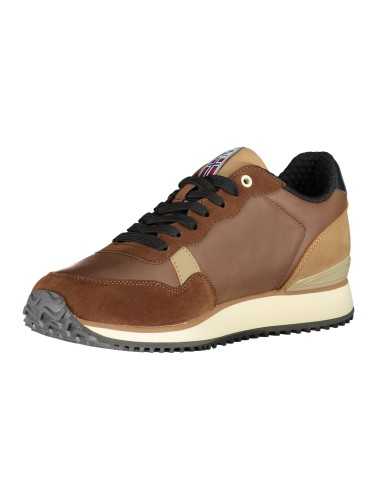 NAPAPIJRI SHOES BROWN MEN'S SPORTS SHOES