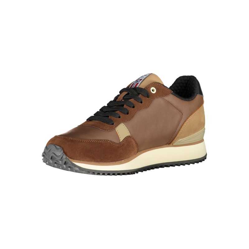 NAPAPIJRI SHOES BROWN MEN'S SPORTS SHOES