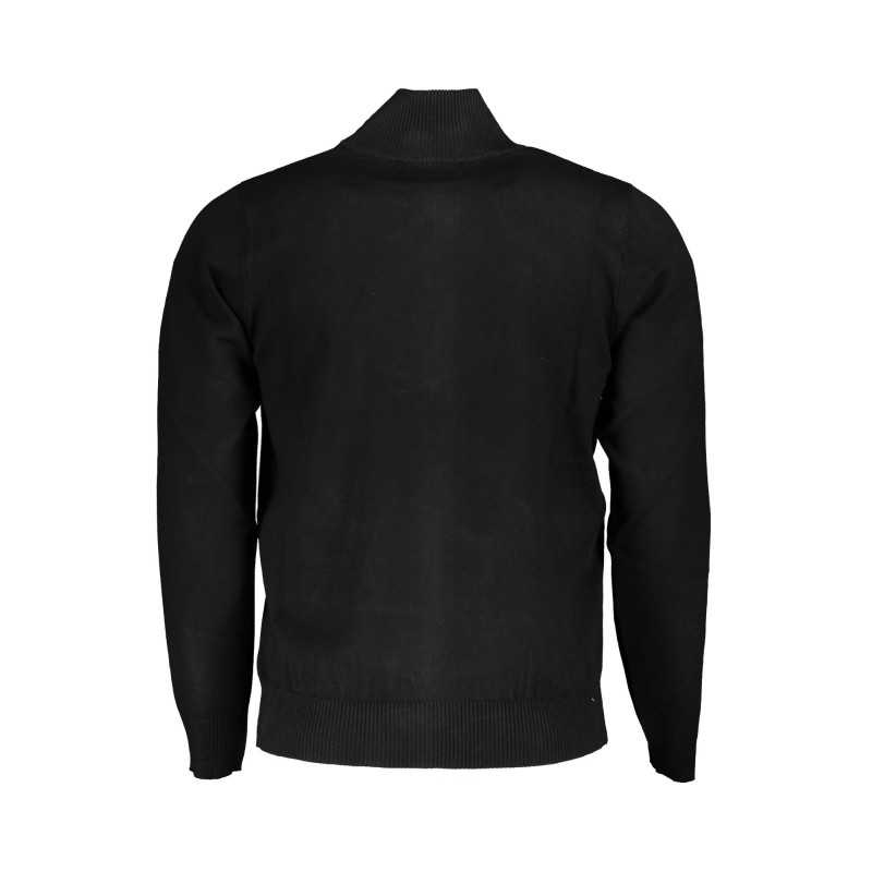 U.S. GRAND POLO CARDIGAN UOMO NERO