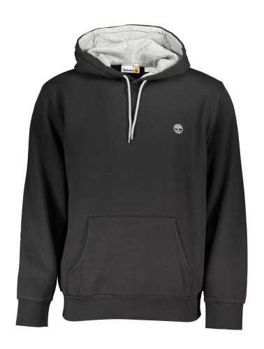 TIMBERLAND MEN'S BLACK ZIP-OUT SWEATSHIRT