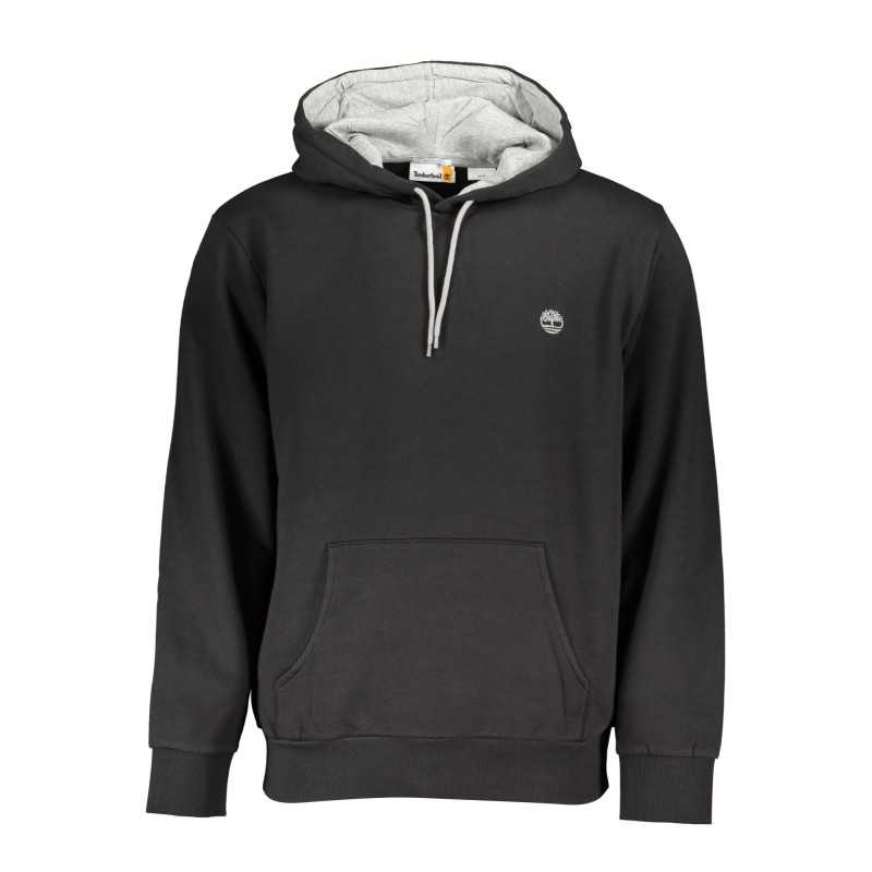 TIMBERLAND MEN'S BLACK ZIP-OUT SWEATSHIRT