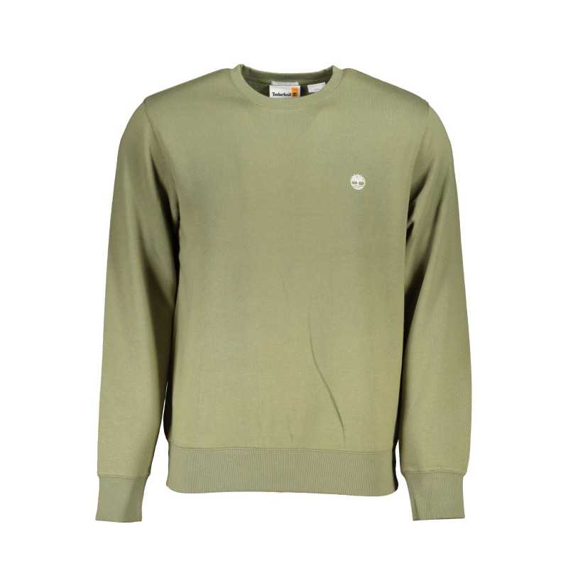 TIMBERLAND GREEN MEN'S ZIPLESS SWEATSHIRT