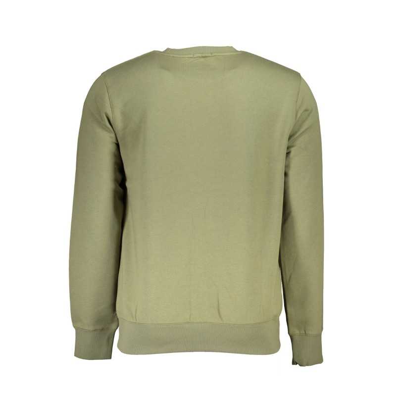 TIMBERLAND GREEN MEN'S ZIPLESS SWEATSHIRT