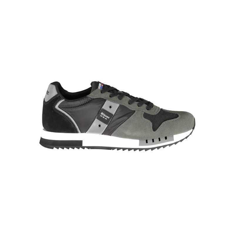 BLAUER BLACK MEN'S SPORTS SHOES