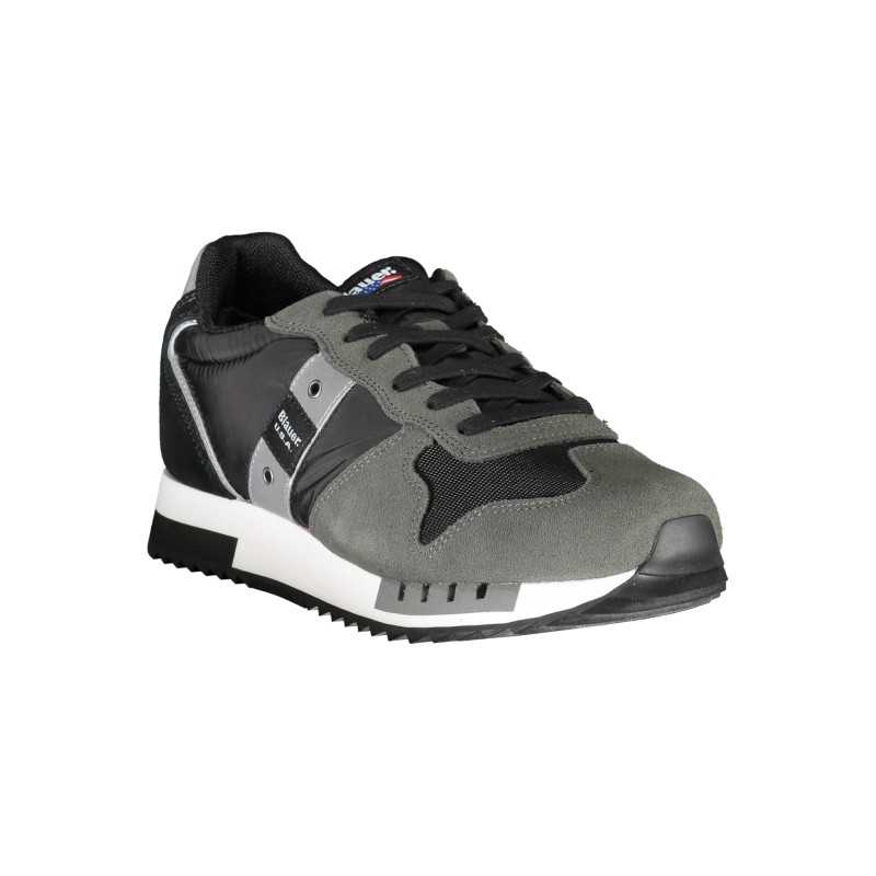 BLAUER BLACK MEN'S SPORTS SHOES