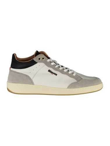 BLAUER WHITE MEN'S SPORTS SHOES