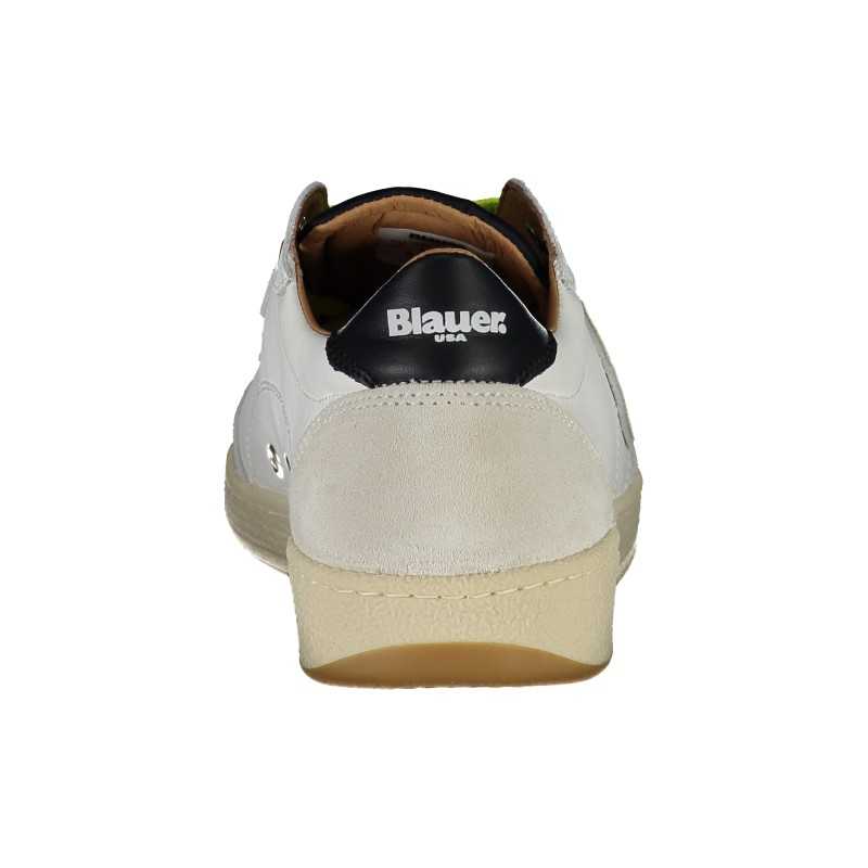 BLAUER WHITE MEN'S SPORTS SHOES