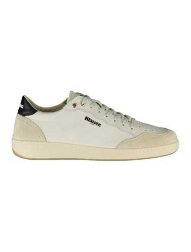 BLAUER WHITE MEN'S SPORTS SHOES