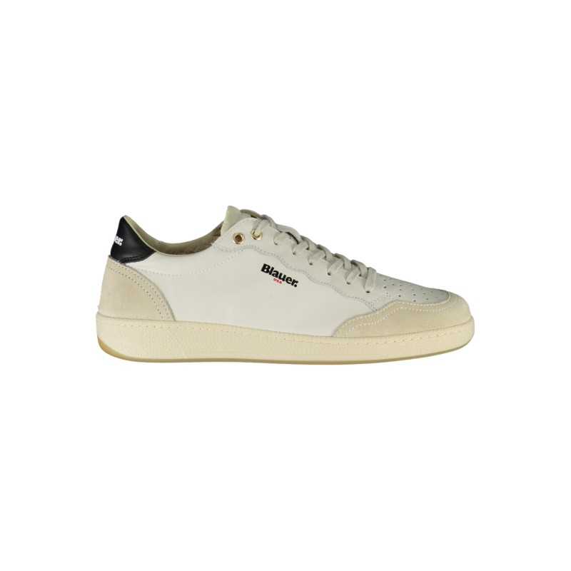 BLAUER WHITE MEN'S SPORTS SHOES