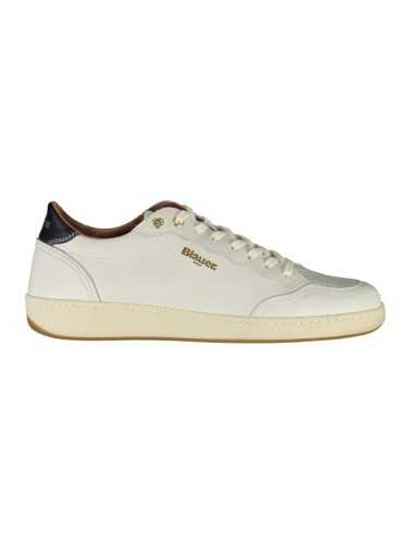 BLAUER WHITE MEN'S SPORTS SHOES