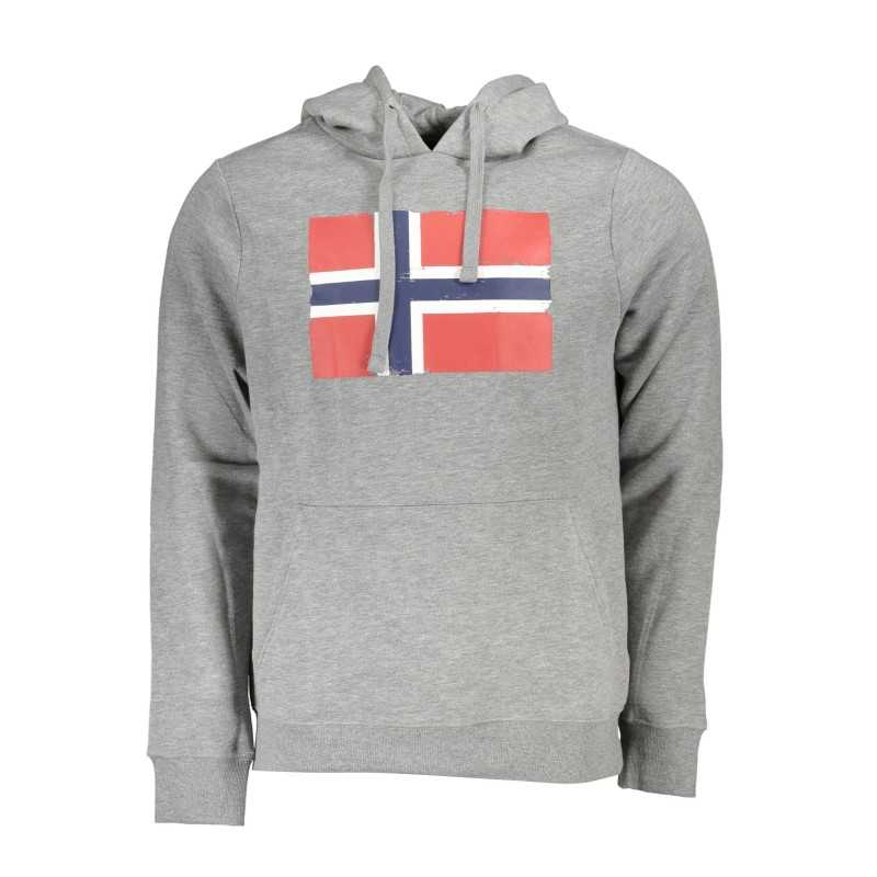 NORWAY 1963 MEN'S GRAY ZIPLESS SWEATSHIRT