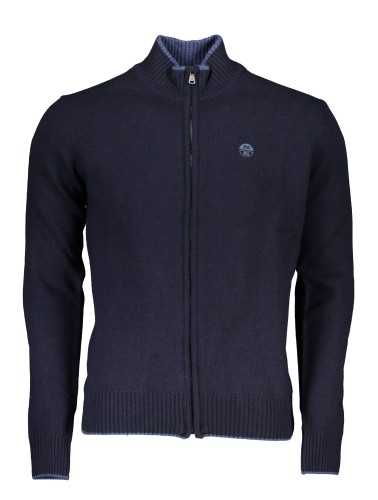 NORTH SAILS MEN'S BLUE CARDIGAN