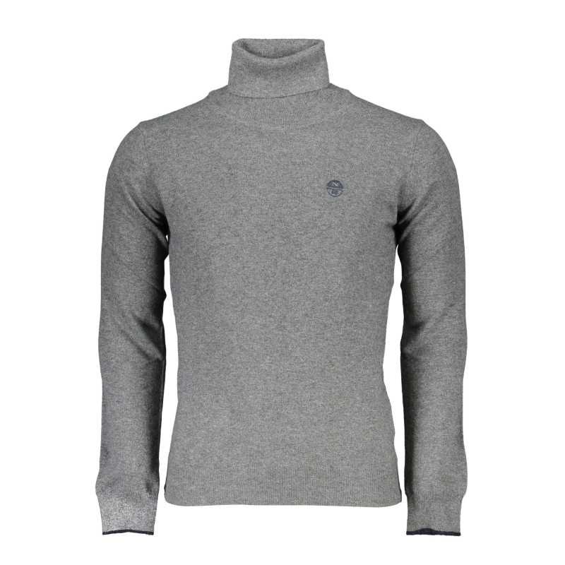 NORTH SAILS GRAY MEN'S SWEATER