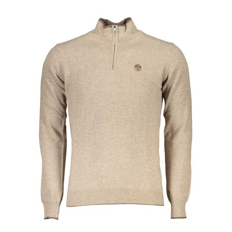 NORTH SAILS BEIGE MEN'S SWEATER