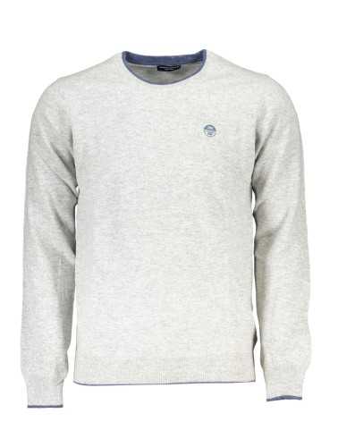 NORTH SAILS GRAY MEN'S SWEATER