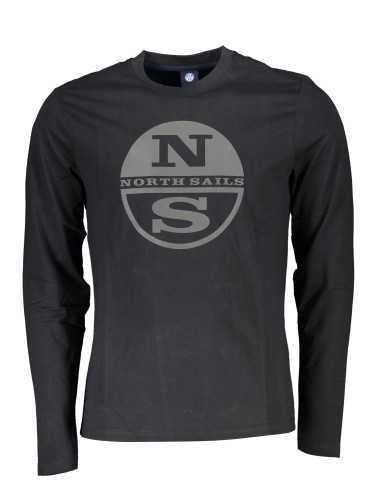 NORTH SAILS T-SHIRT MANICHE LUNGHE UOMO NERO