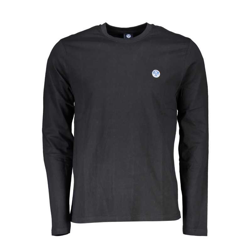 NORTH SAILS T-SHIRT MANICHE LUNGHE UOMO NERO