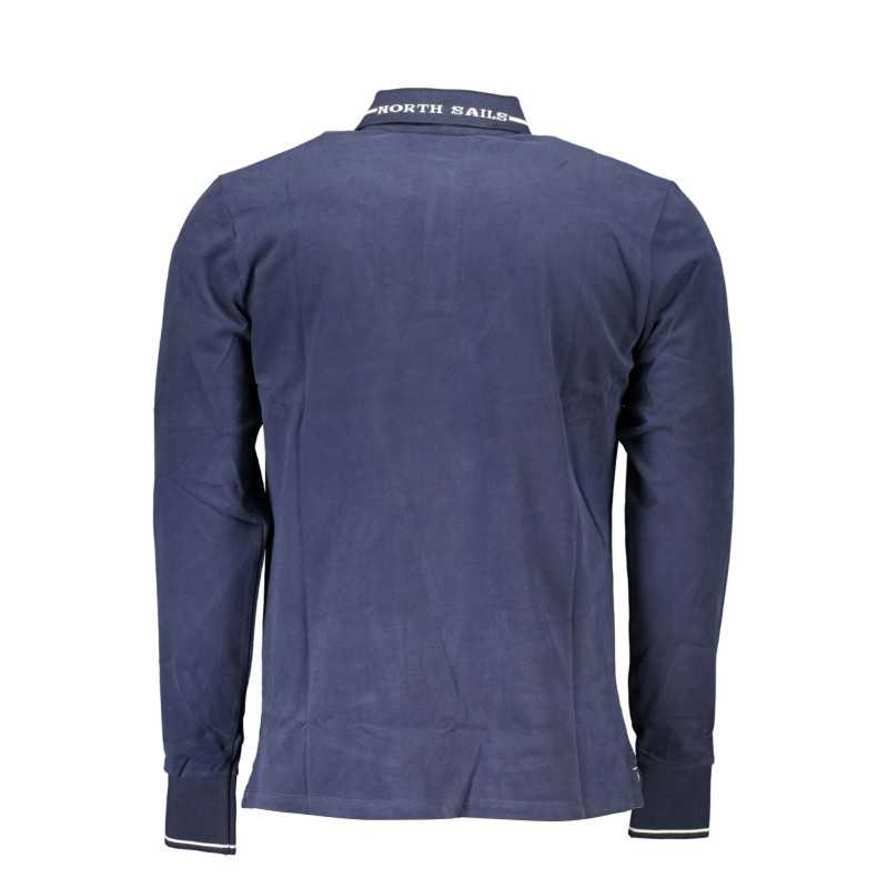 NORTH SAILS POLO MANICHE LUNGHE UOMO BLU