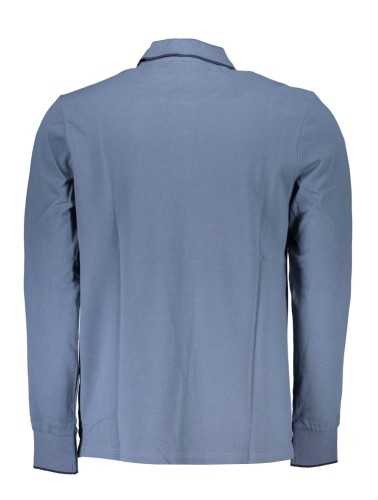 NORTH SAILS MEN'S LONG SLEEVED POLO SHIRT BLUE