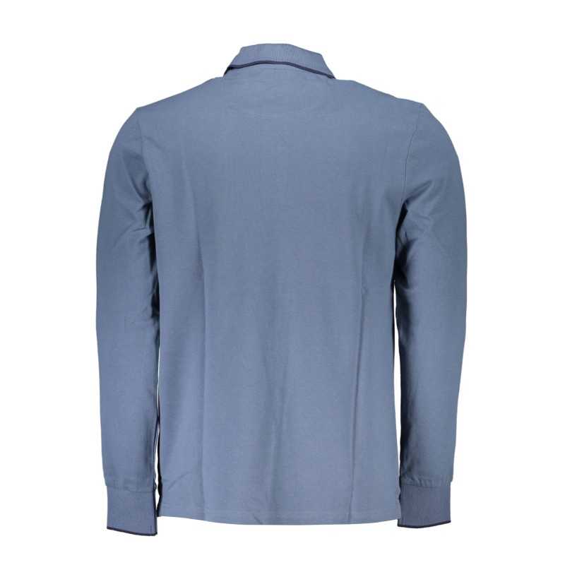 NORTH SAILS MEN'S LONG SLEEVED POLO SHIRT BLUE