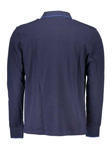 NORTH SAILS MEN'S LONG SLEEVED POLO SHIRT BLUE