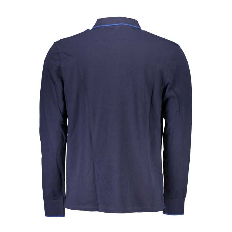 NORTH SAILS MEN'S LONG SLEEVED POLO SHIRT BLUE