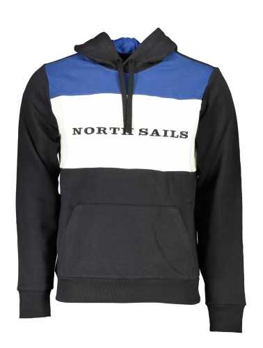 NORTH SAILS MEN'S BLACK ZIP-OUT SWEATSHIRT