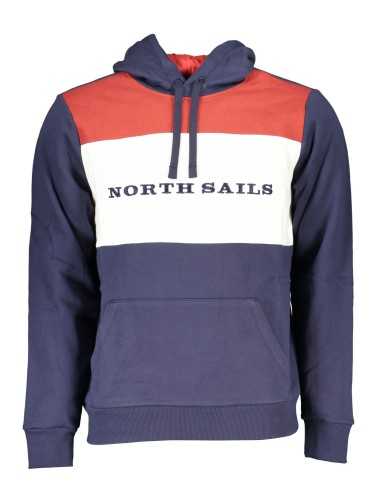 NORTH SAILS MEN'S BLUE ZIPLESS SWEATSHIRT