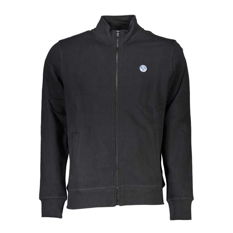 NORTH SAILS FELPA CON ZIP UOMO NERO