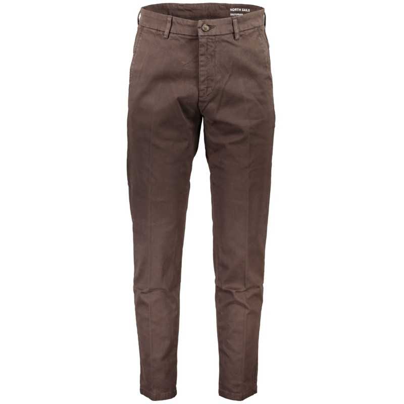 NORTH SAILS BROWN MEN'S PANTS