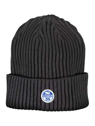 NORTH SAILS BLACK MEN'S BEANIE