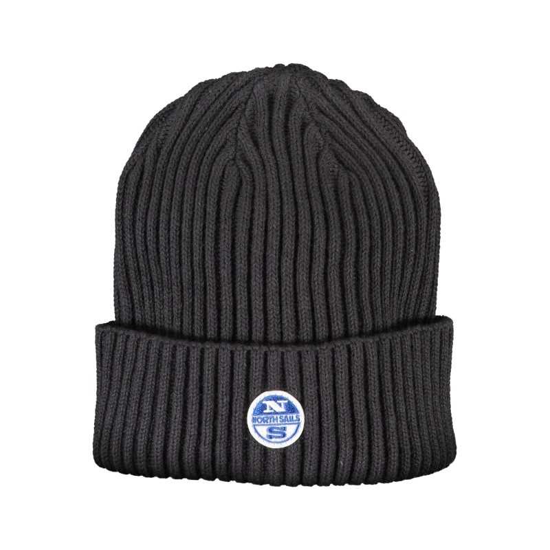 NORTH SAILS BLACK MEN'S BEANIE