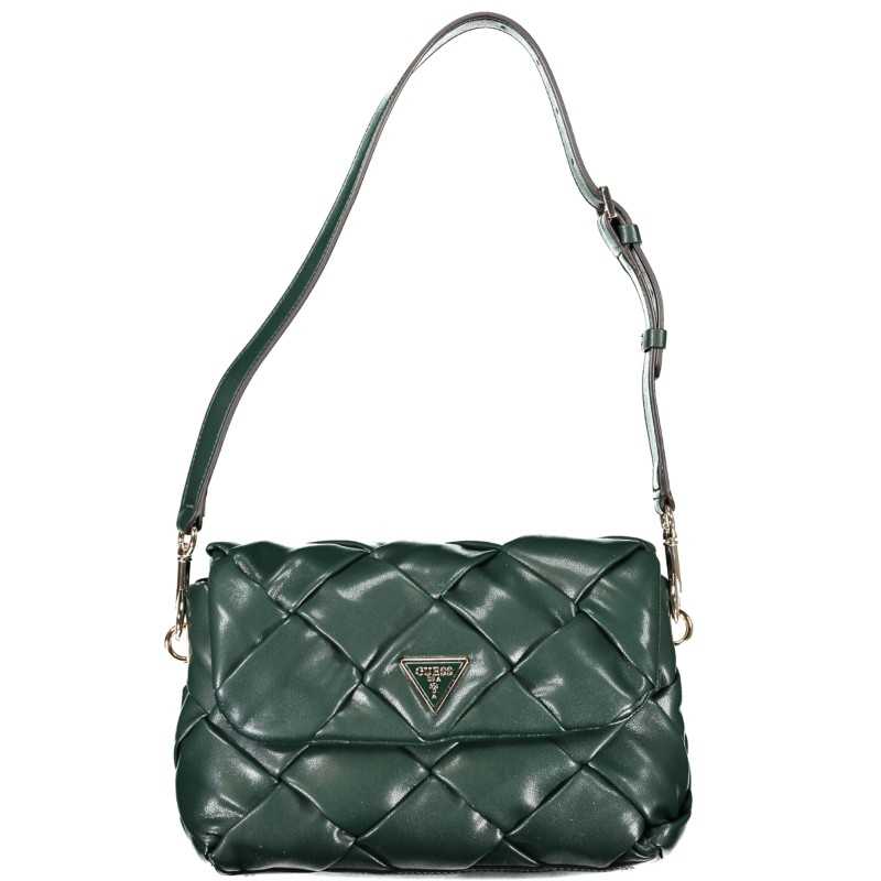 GUESS JEANS GREEN WOMEN'S BAG