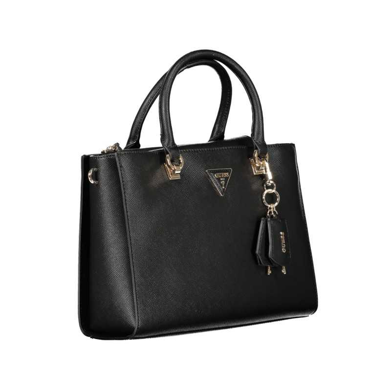 GUESS JEANS BLACK WOMEN'S BAG