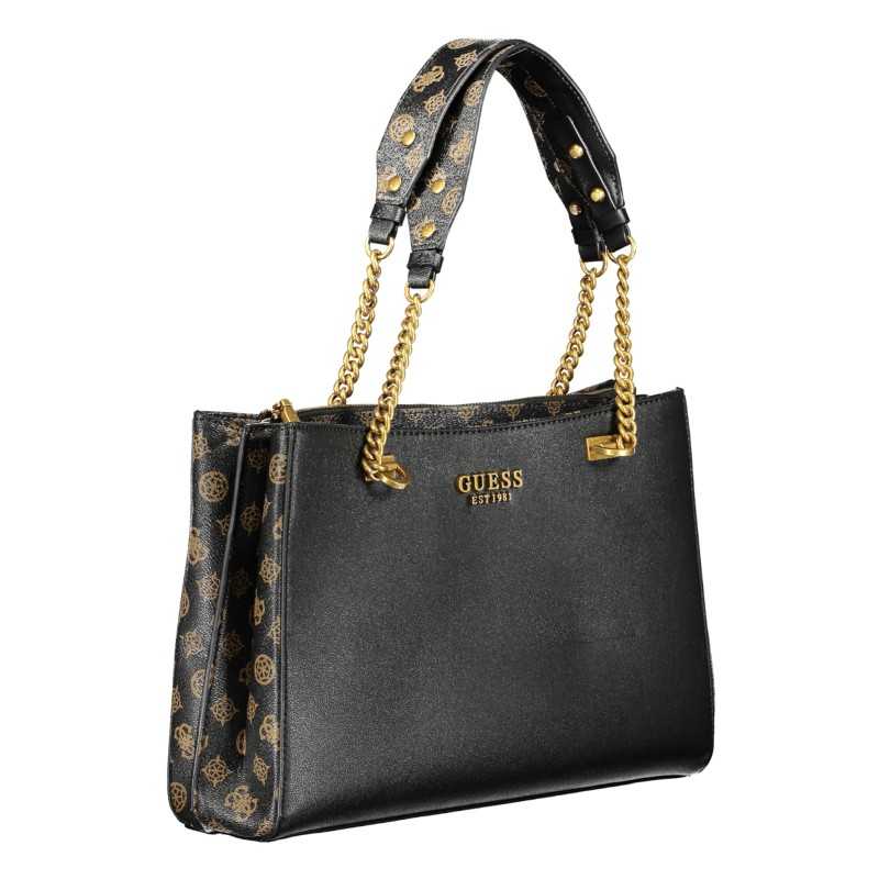 GUESS JEANS BLACK WOMEN'S BAG