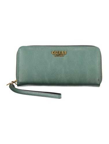 GUESS JEANS GREEN WOMEN'S WALLET