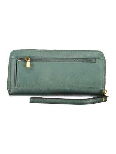 GUESS JEANS GREEN WOMEN'S WALLET