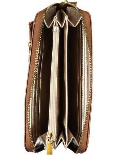 GUESS JEANS WOMEN'S WALLET BROWN