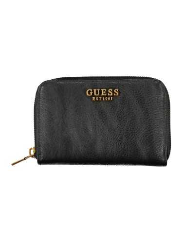 GUESS JEANS BLACK WOMEN'S WALLET