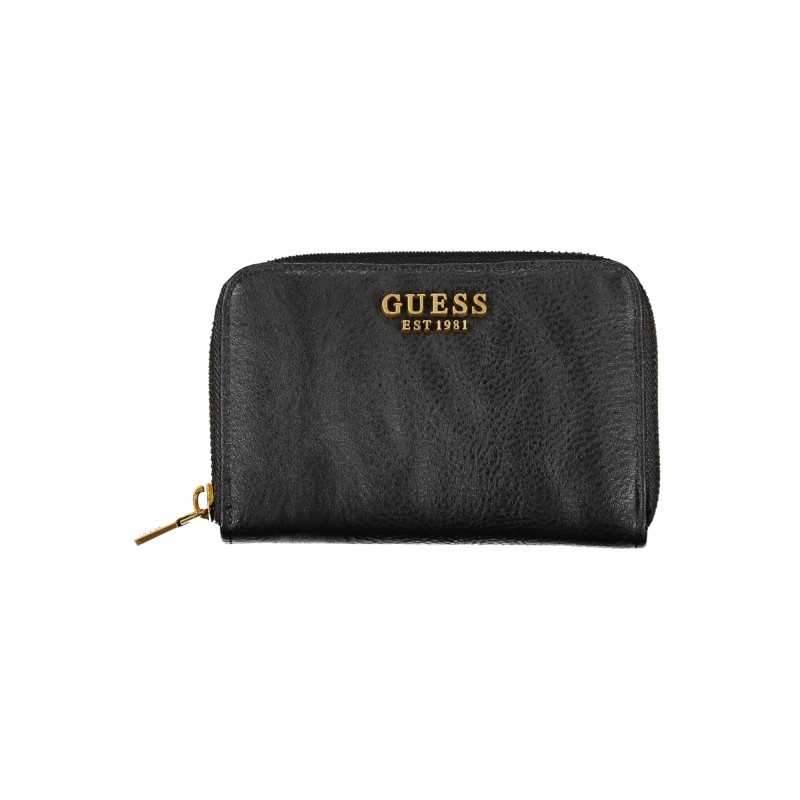 GUESS JEANS BLACK WOMEN'S WALLET