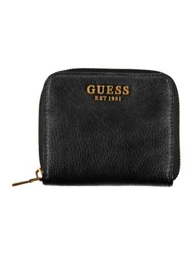 GUESS JEANS BLACK WOMEN'S WALLET