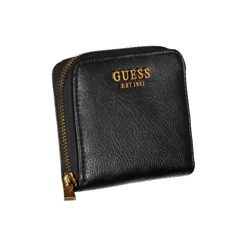 GUESS JEANS BLACK WOMEN'S WALLET