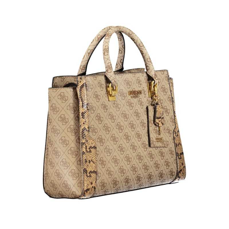 GUESS JEANS BEIGE WOMEN'S BAG