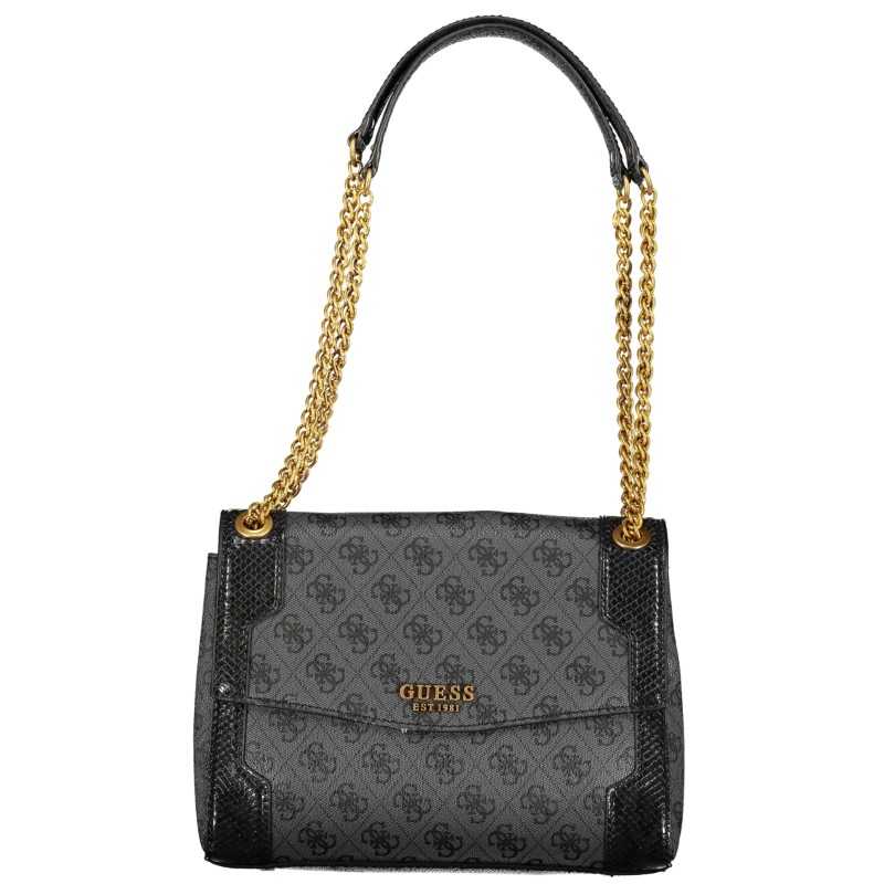 GUESS JEANS BLACK WOMEN'S BAG