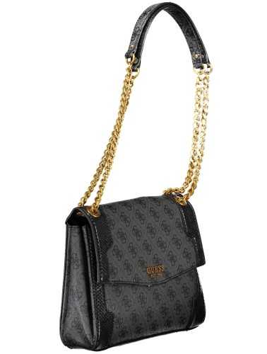 GUESS JEANS BLACK WOMEN'S BAG