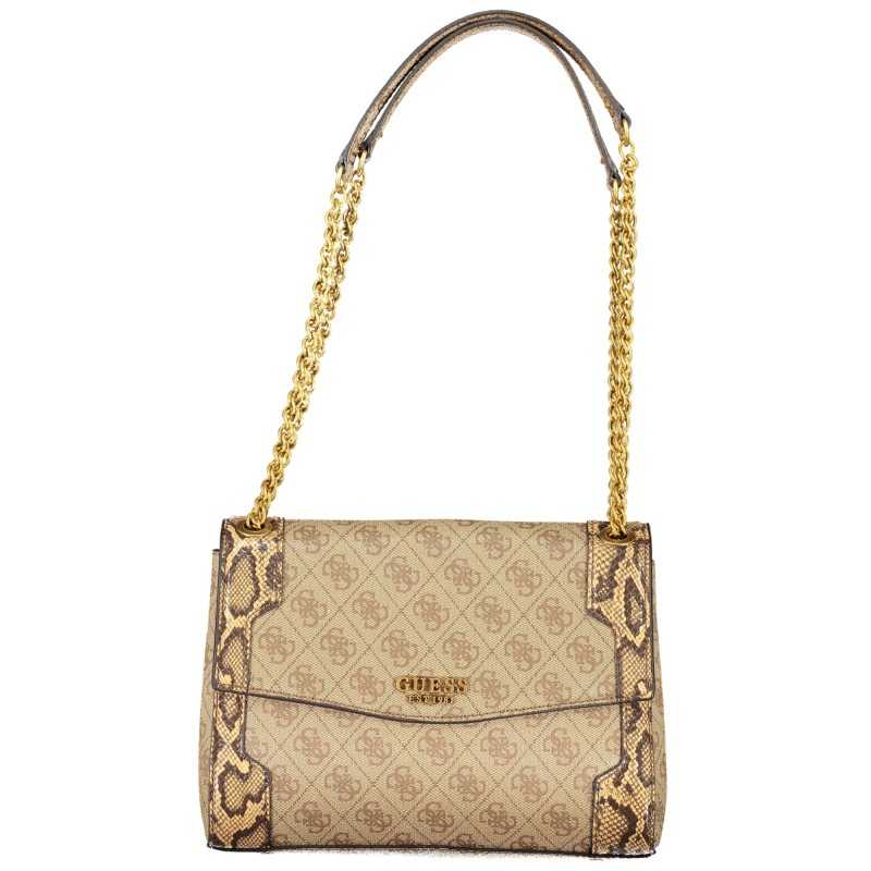 GUESS JEANS BEIGE WOMEN'S BAG