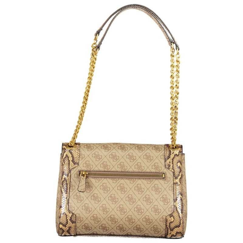 GUESS JEANS BEIGE WOMEN'S BAG