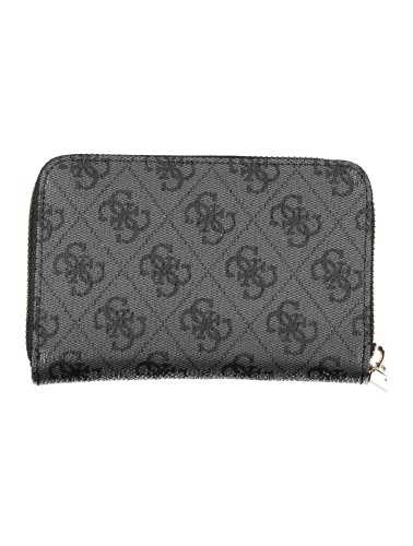 GUESS JEANS BLACK WOMEN'S WALLET