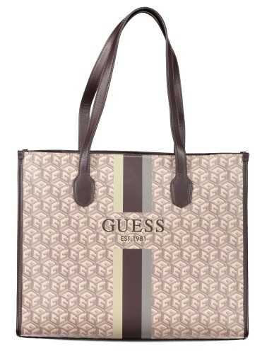 GUESS JEANS BEIGE WOMEN'S BAG